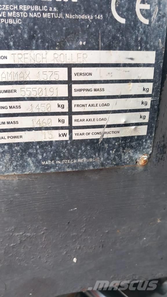 Rammax 1575 Zagęszczarki gruntu
