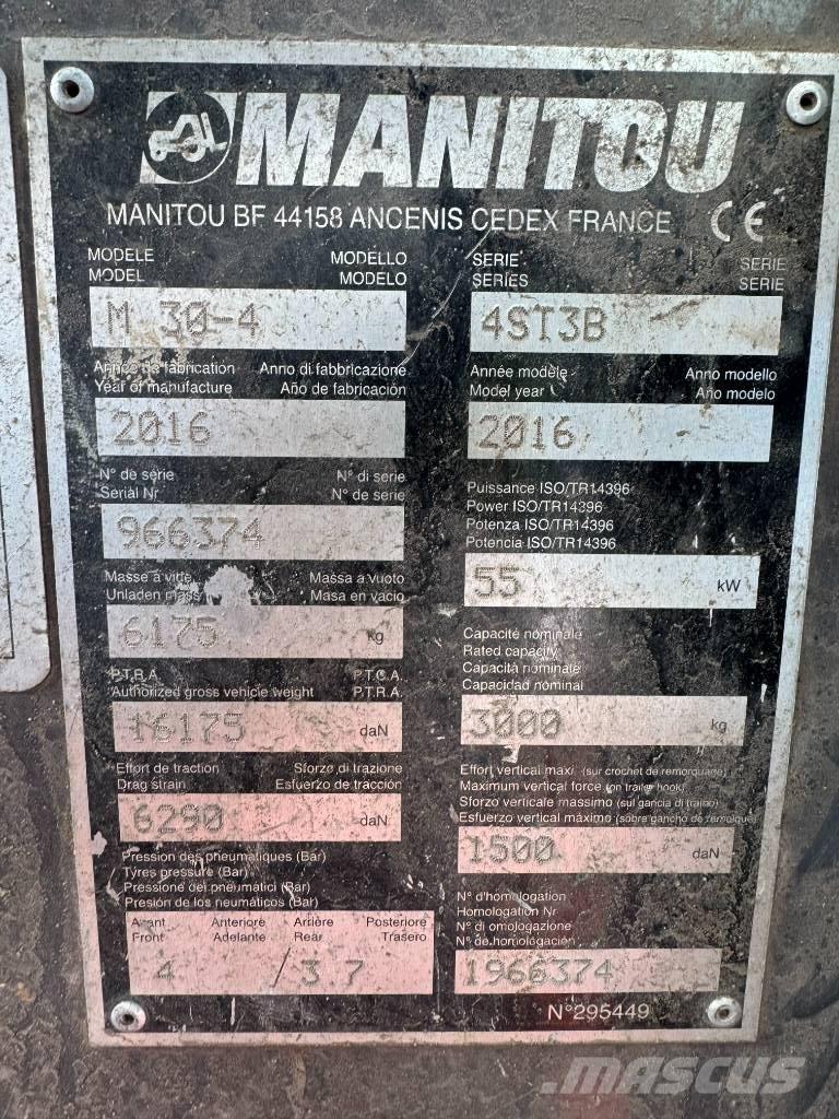 Manitou M30-4 Wózki Diesla
