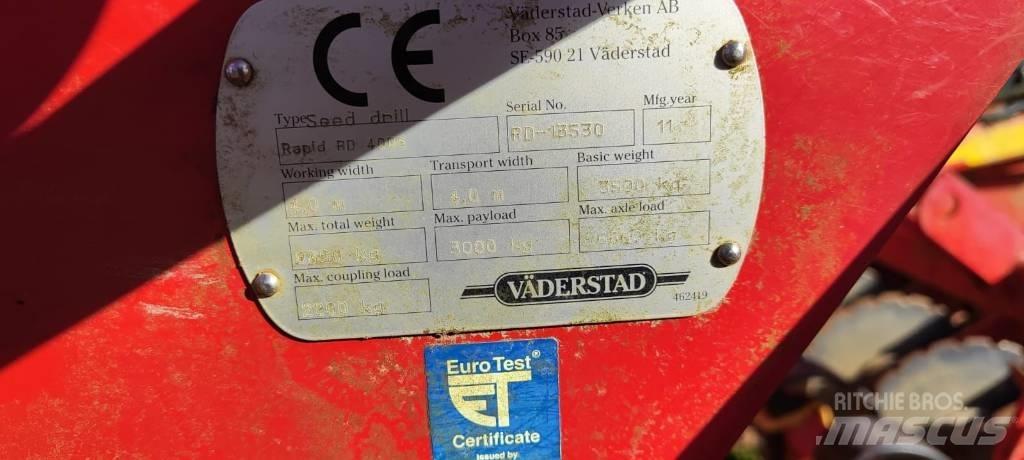 Väderstad Rapid400S Siewniki kombinowane