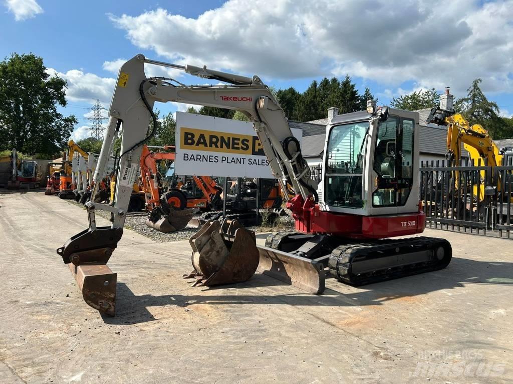 Takeuchi TB 153 FR Midikoparki  7t - 12t