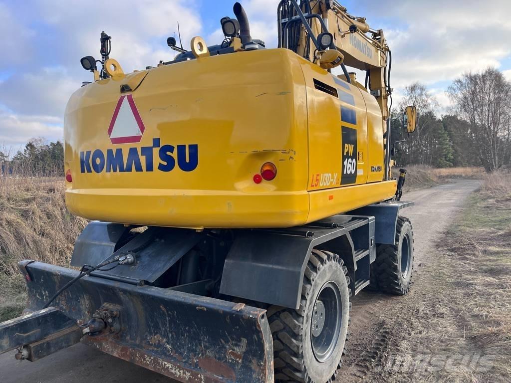 Komatsu PW 160 Koparki kołowe