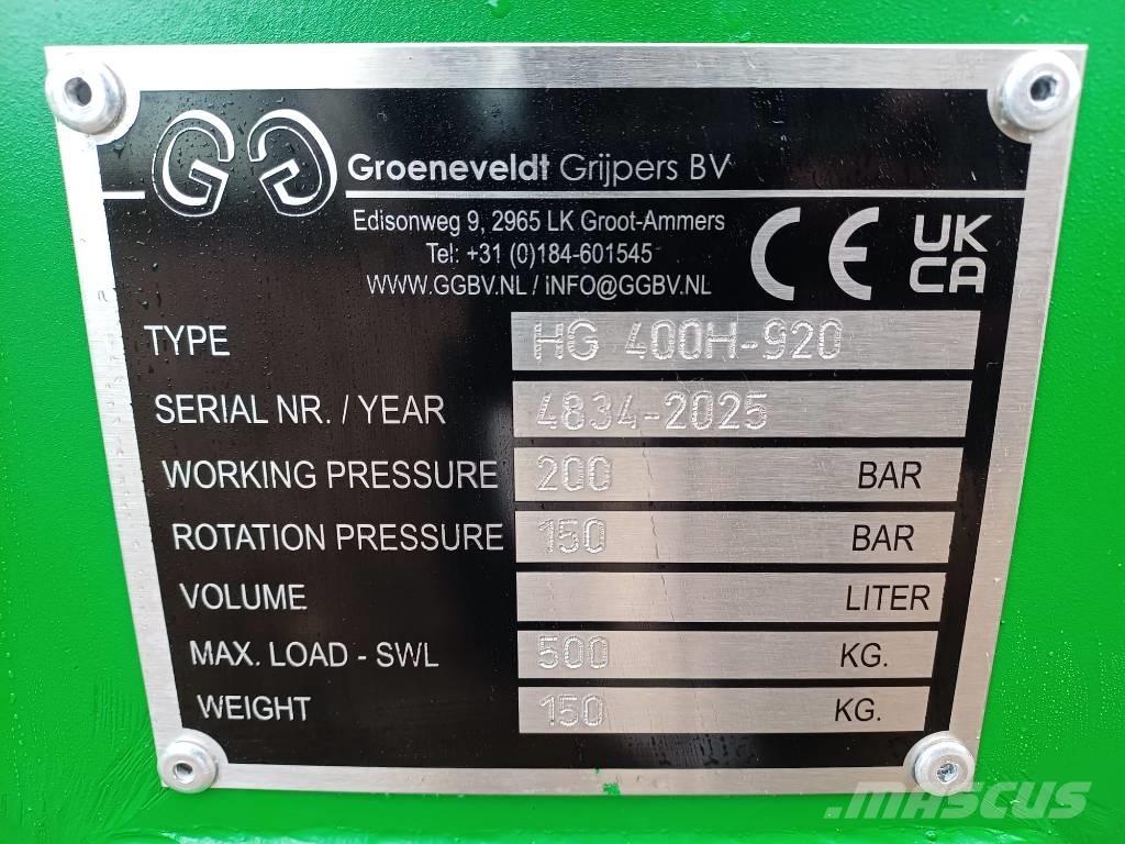  Groeneveldt 400H Chwytaki