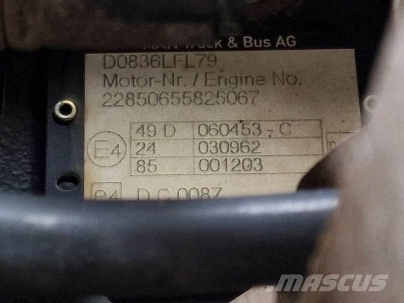 MAN D0836 LFL79 Silniki