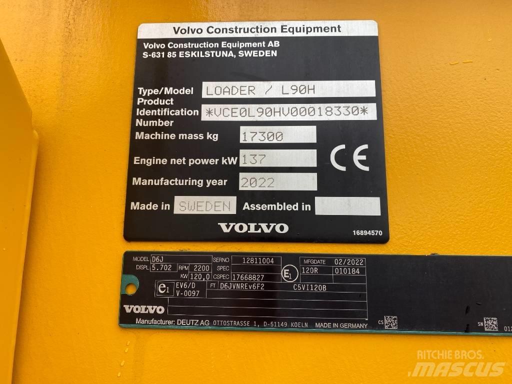 Volvo L90H  / L 90 H Ładowarki kołowe