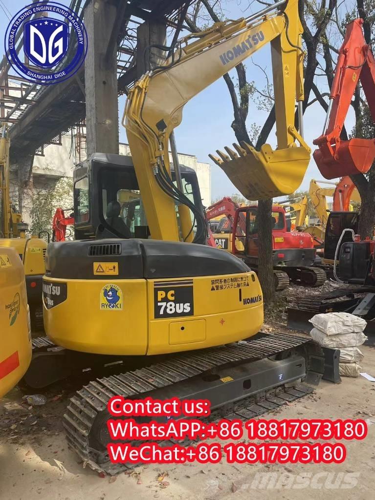 Komatsu PC 78 US Koparki gąsienicowe