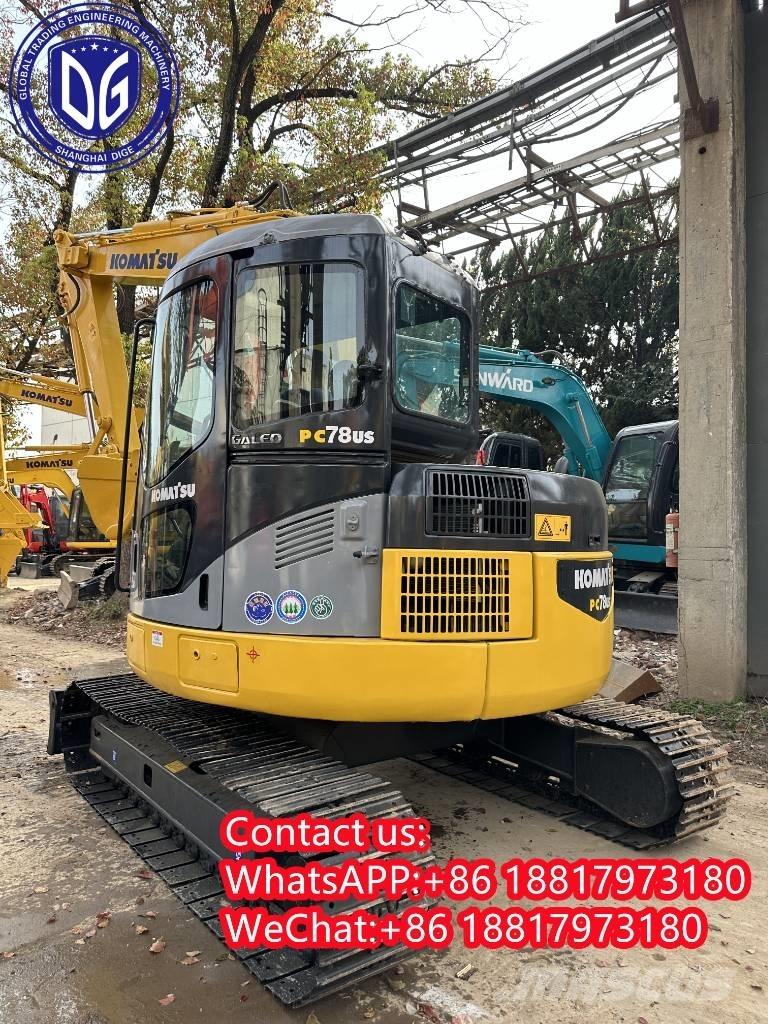 Komatsu PC 78 US Koparki gąsienicowe