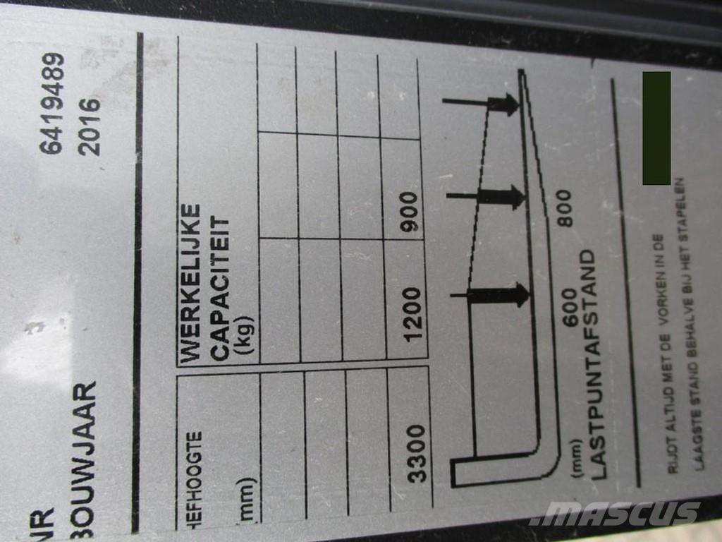 Toyota SPE120 Wózki widłowe unoszące z platformą dla operatora