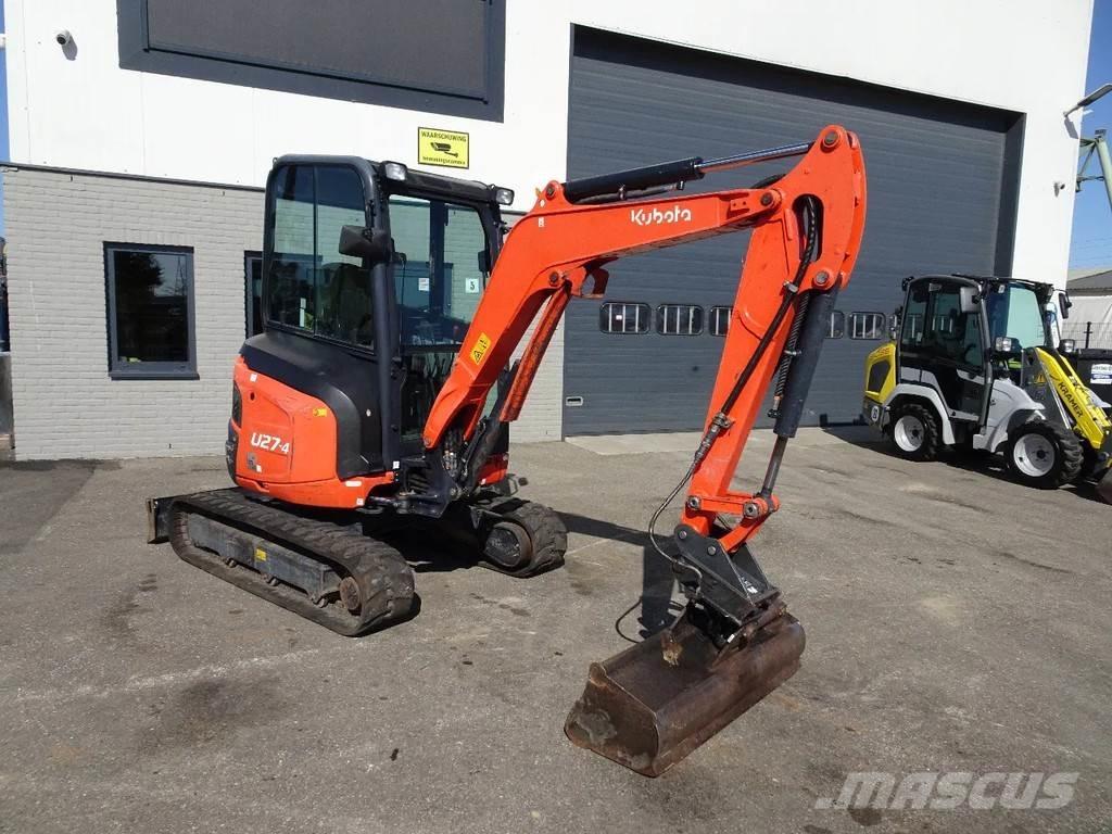 Kubota U27-4 Minikoparki