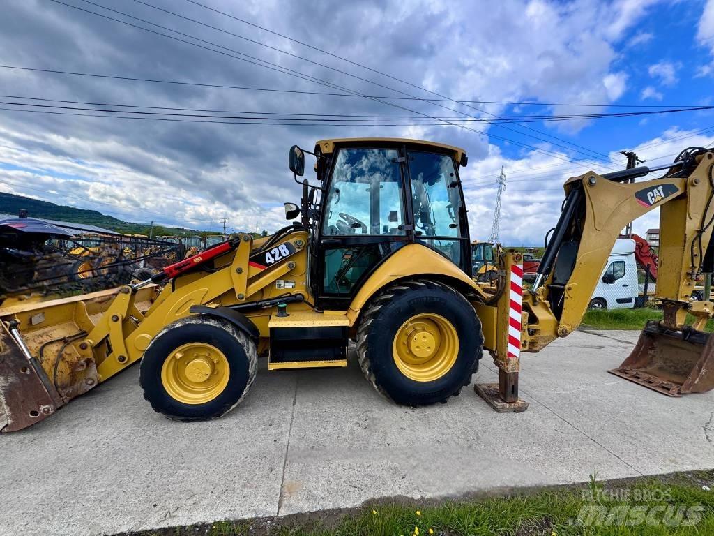 CAT 428 F Koparko-ładowarki