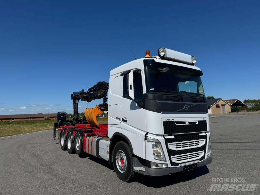 Volvo FH 500 Żurawie samochodowe