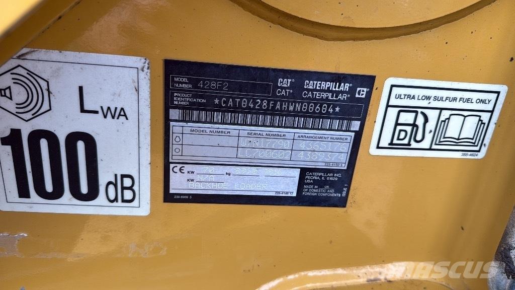 CAT 428 F Koparko-ładowarki