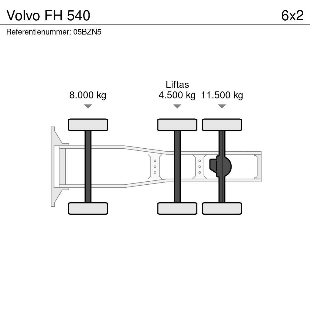 Volvo FH 540 Ciągniki siodłowe