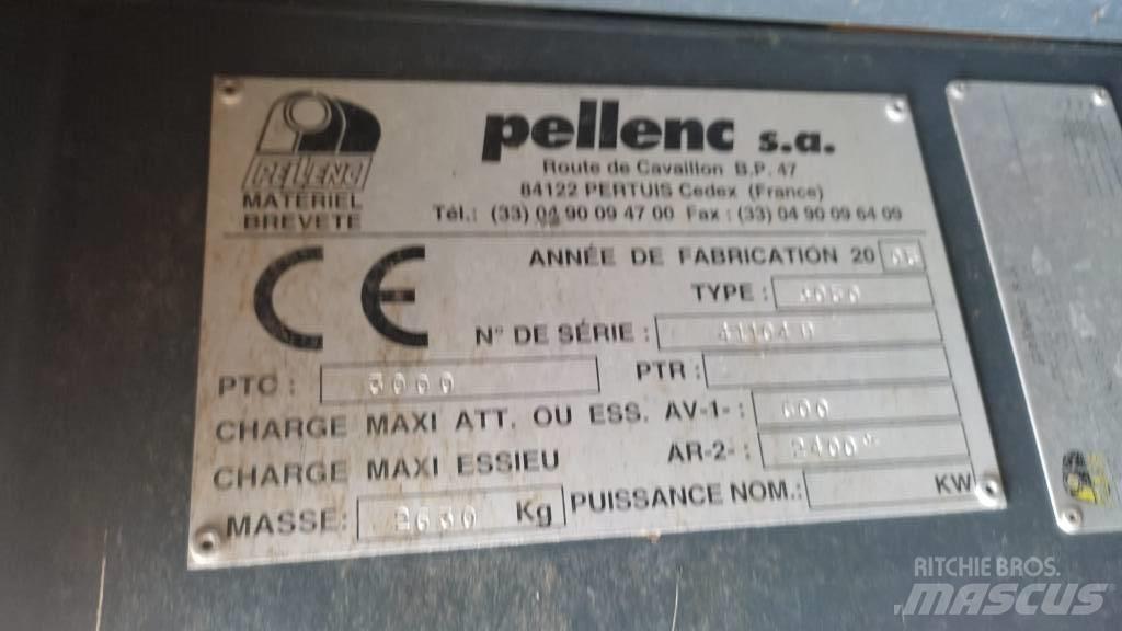 Pellenc 3050 Maszyny do zbioru winorośli