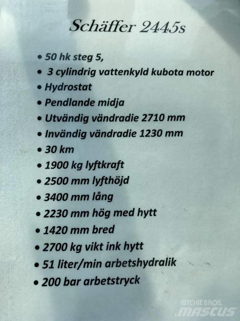 Schäffer 2445s Ładowarki wielofunkcyjne