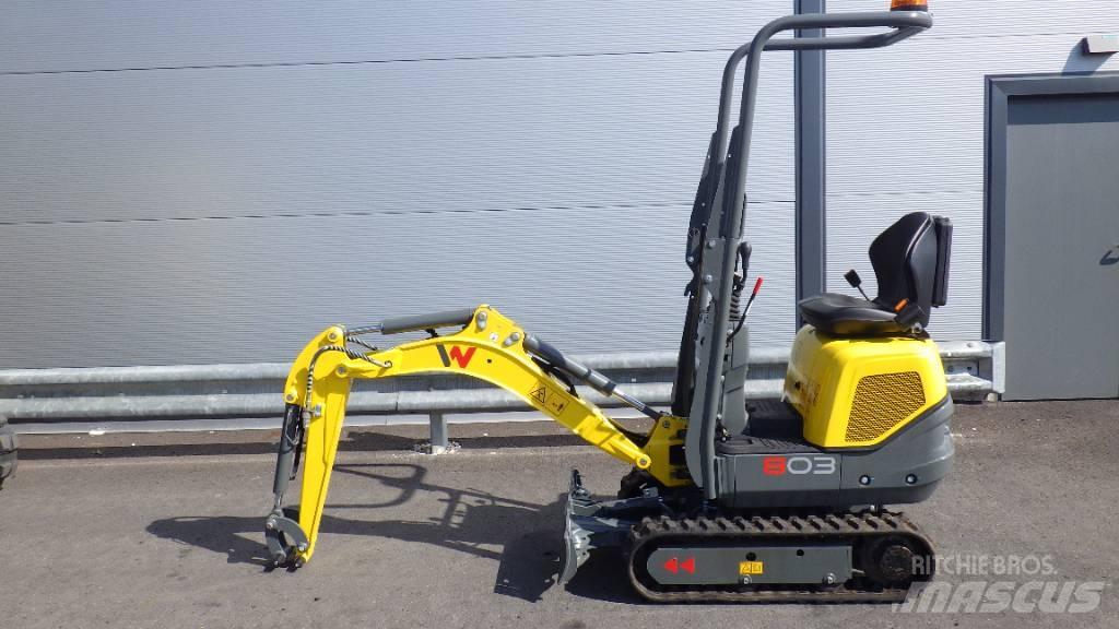 Wacker Neuson 803-2 Koparki gąsienicowe