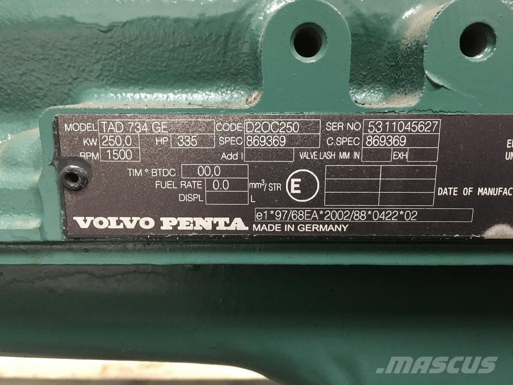 Volvo TAD734GE NEW Silniki