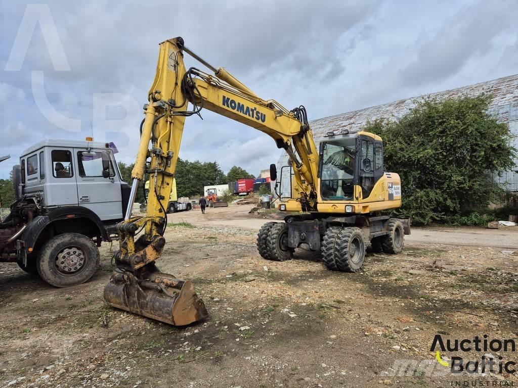 Komatsu PW160-7 Koparki kołowe