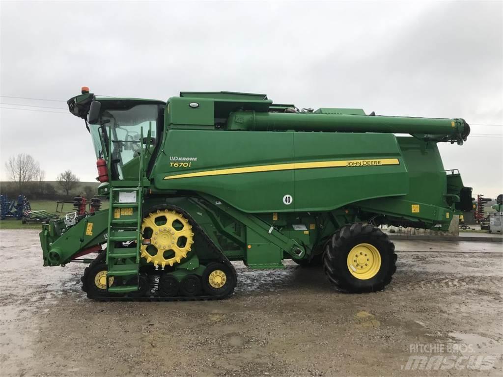 John Deere T670 Kombajny zbożowe