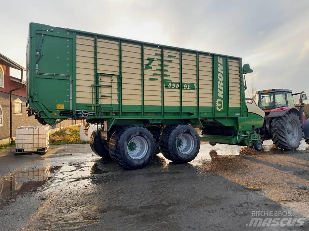Krone ZX450GL Przyczepy samozaładowcze
