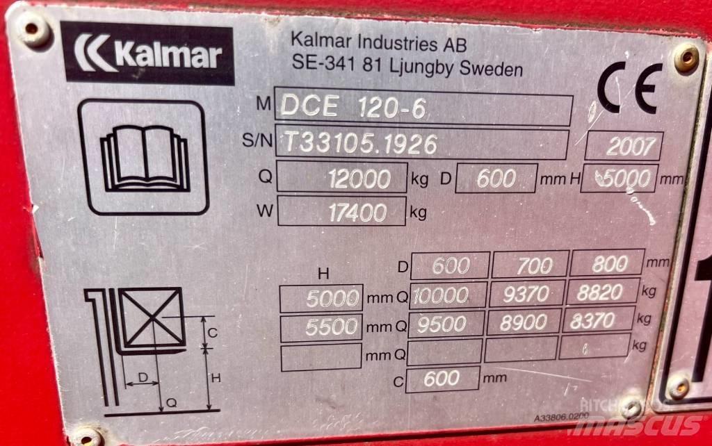 Kalmar DCE120-6 Wózki Diesla