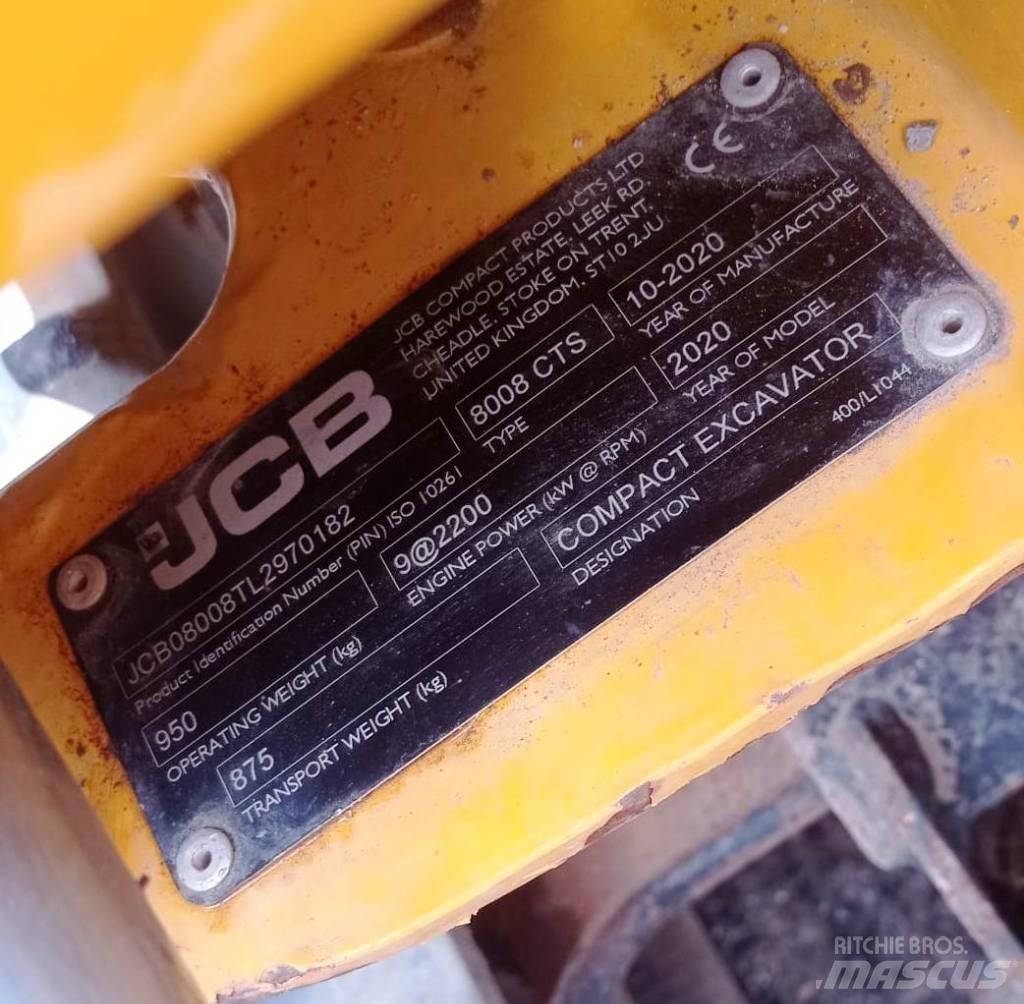 JCB 8008 CTS Minikoparki