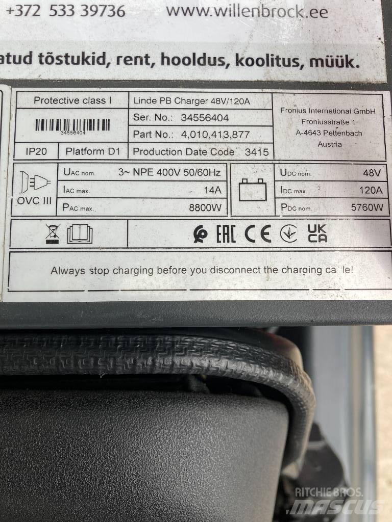 Linde EG20PH/1275-02 Wózki elektryczne