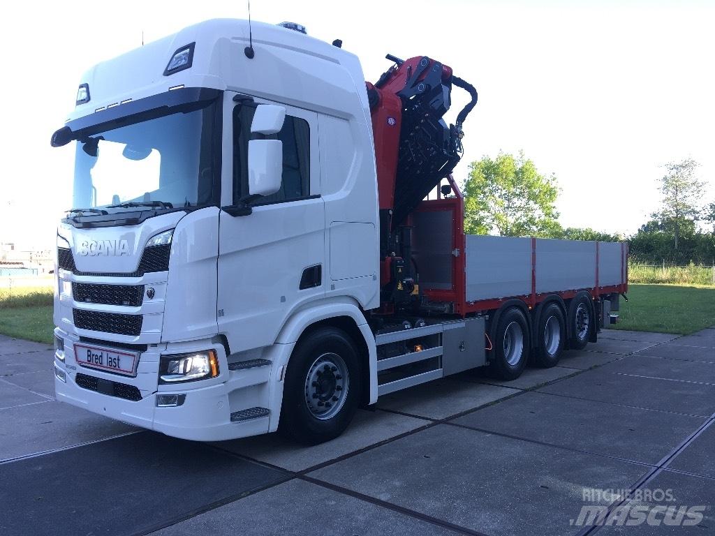 Scania R 560 Żurawie samochodowe