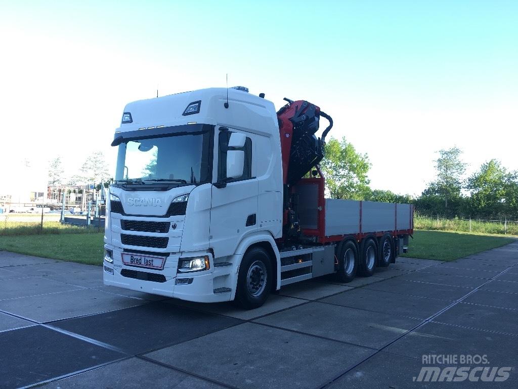 Scania R 560 Żurawie samochodowe