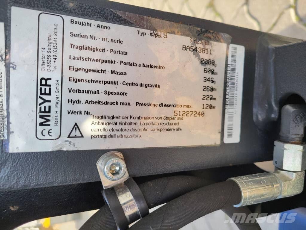 Meyer 6-0125G-EU Osprzęt i komponenty - inne