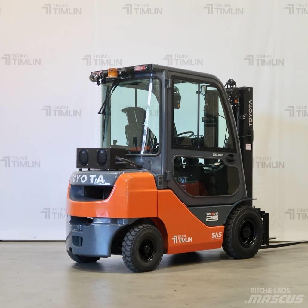 Toyota 52-8FDF25 Wózki Diesla