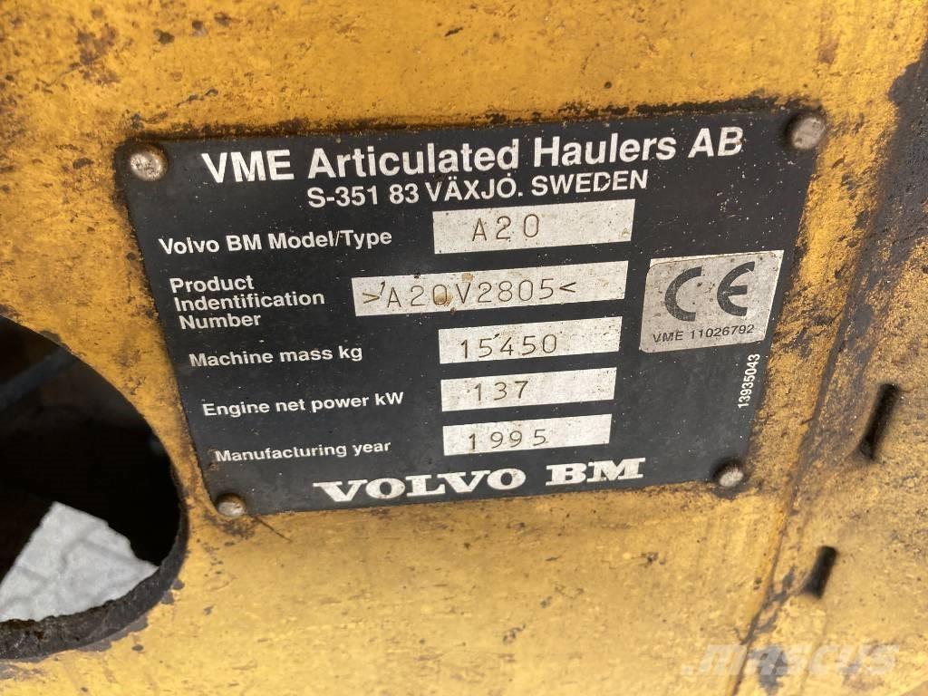 Volvo A 20 6x6 Wozidła przegubowe