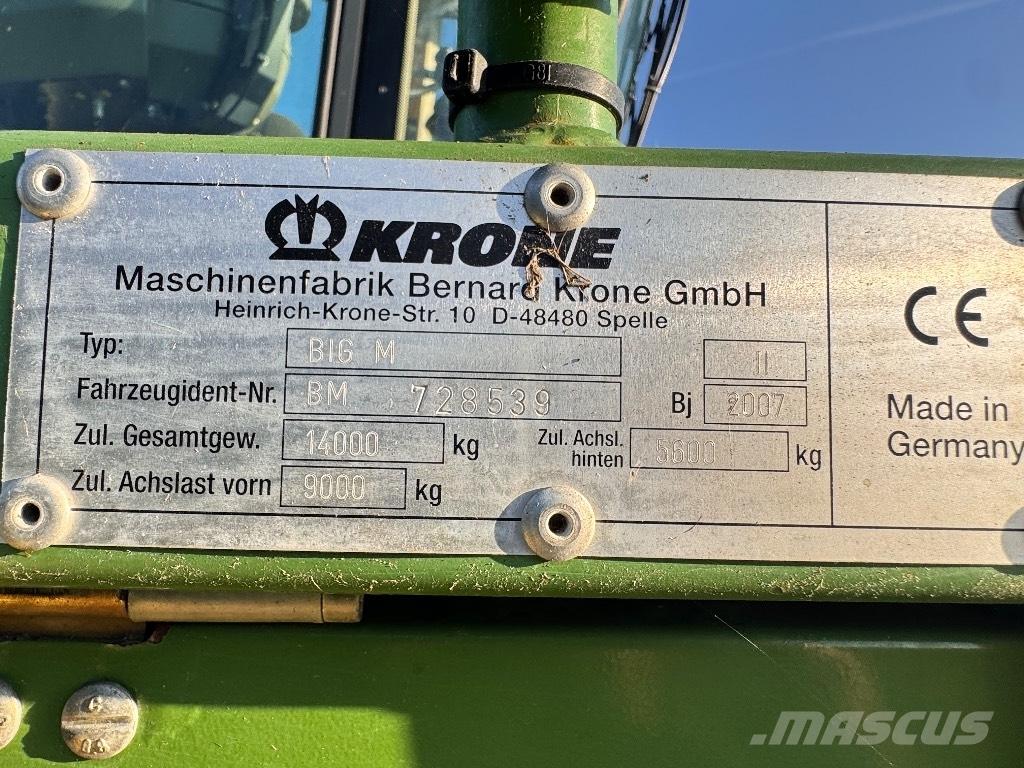 Krone Big M II Kosiarki