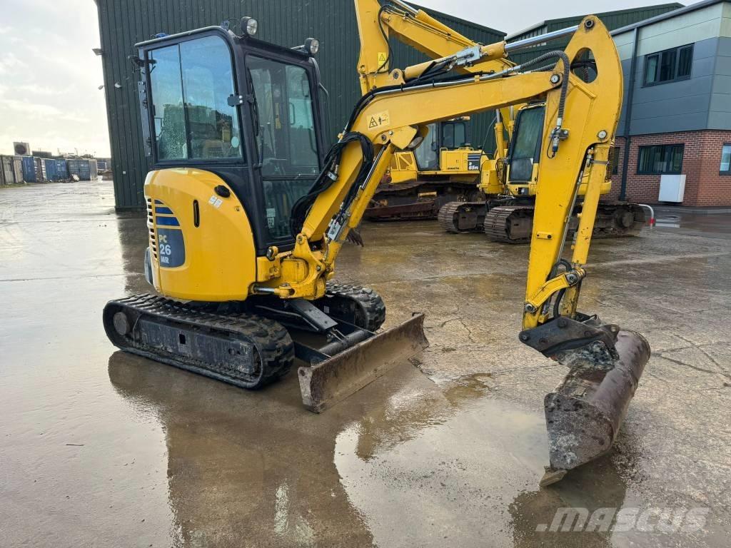 Komatsu PC 26 MR-3 Minikoparki