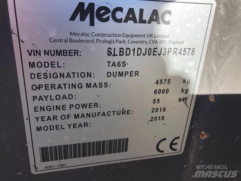 Mecalac TA6S Wozidła kolebkowe