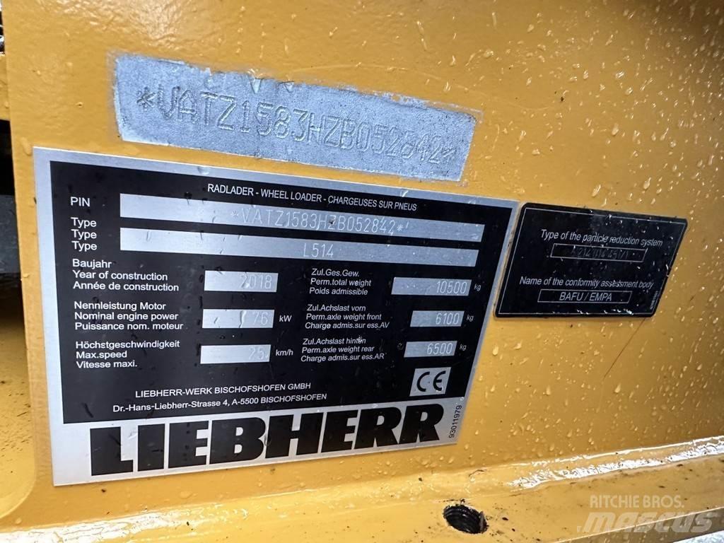 Liebherr L514 Ładowarki kołowe