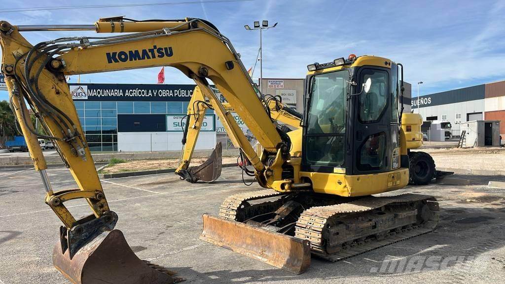 Komatsu PC 80 MR-3 Midikoparki  7t - 12t
