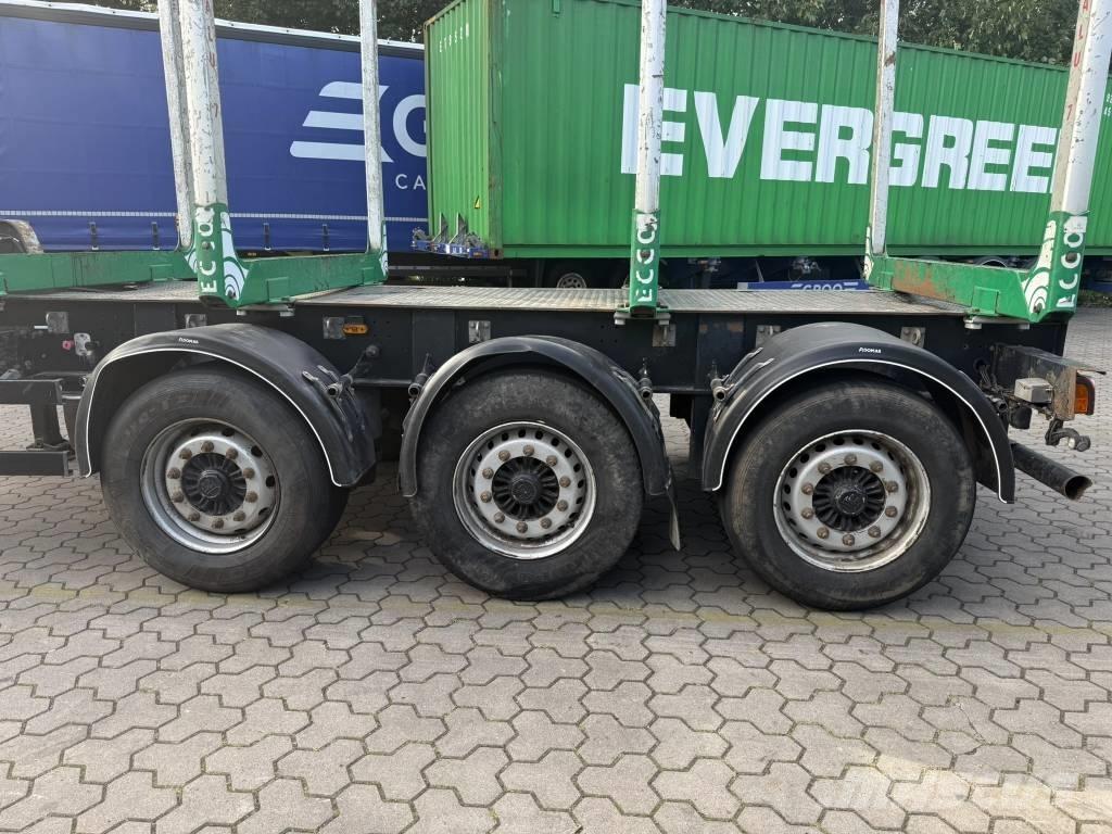 BEFA Sattel Anhänger Naczepy do transportu drewna