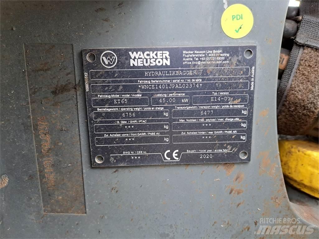 Wacker Neuson ET65 Koparki gąsienicowe
