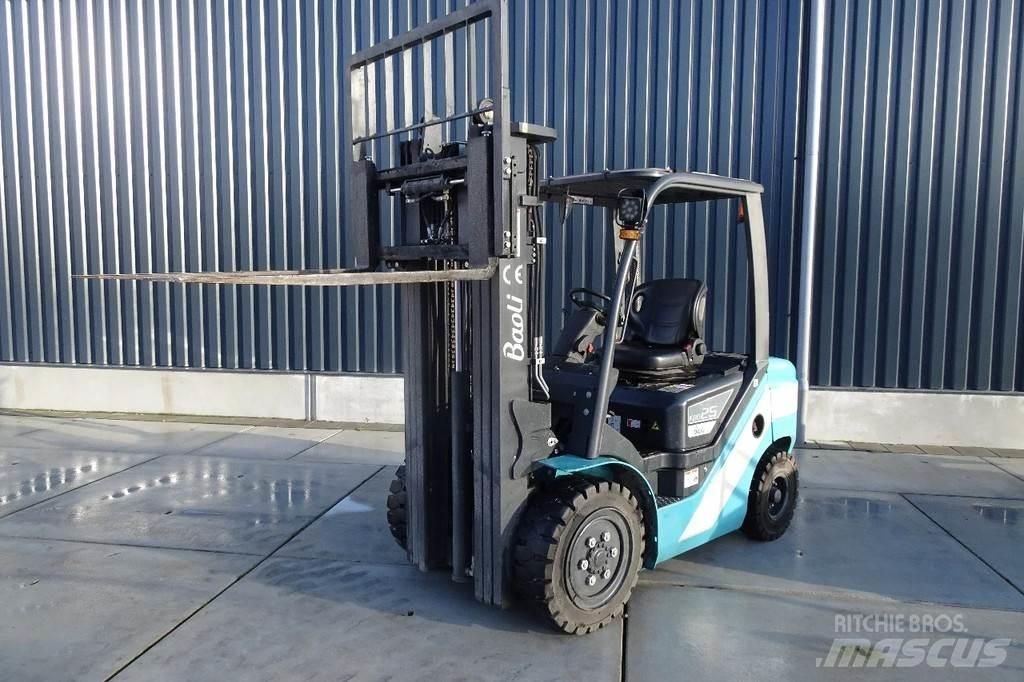 Baoli KBD25 Diesel . Wózki widłowe inne