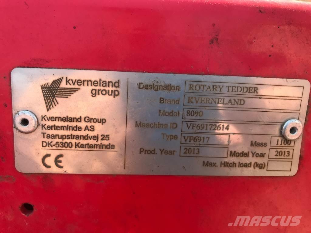 Kverneland 8090 Zgrabiarki i przetrząsacze