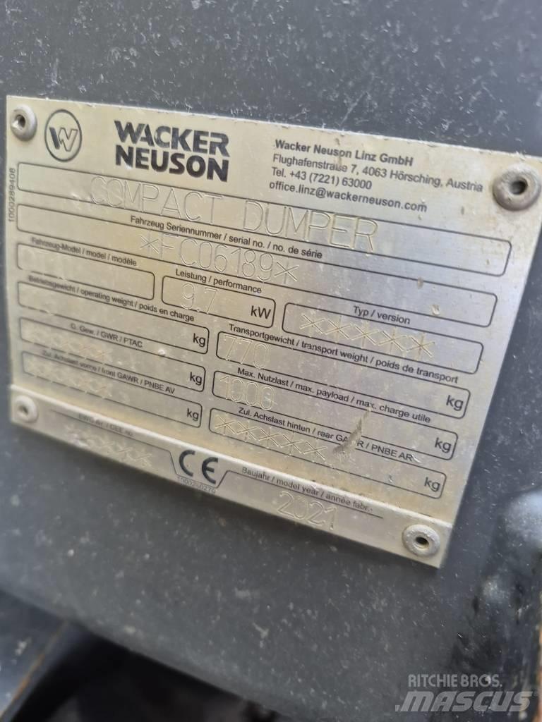 Wacker Neuson DT 10 Wozidła gąsienicowe