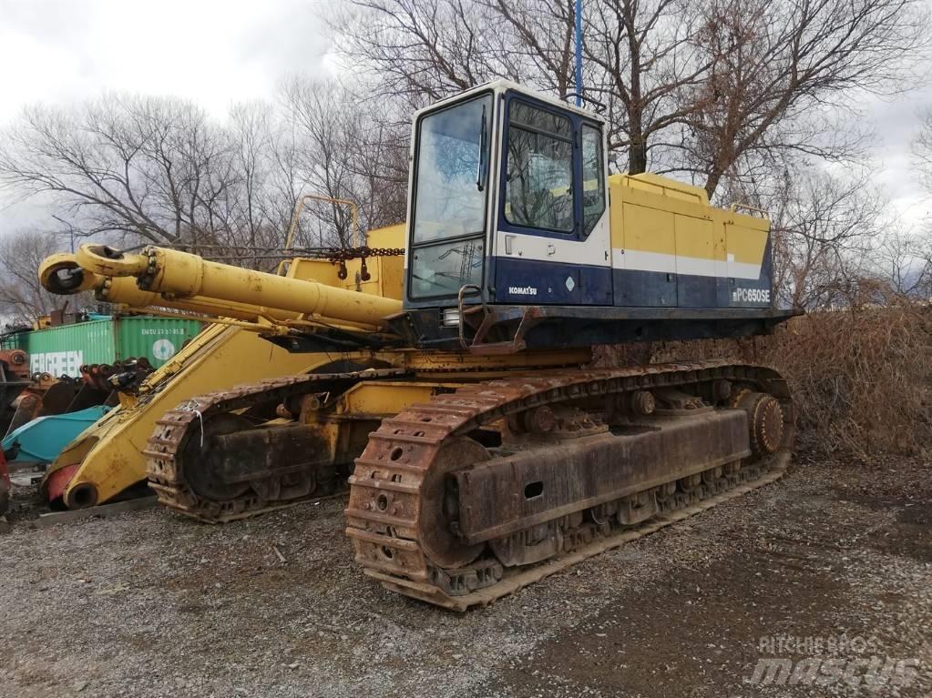 Komatsu PC 650 LC Koparki gąsienicowe