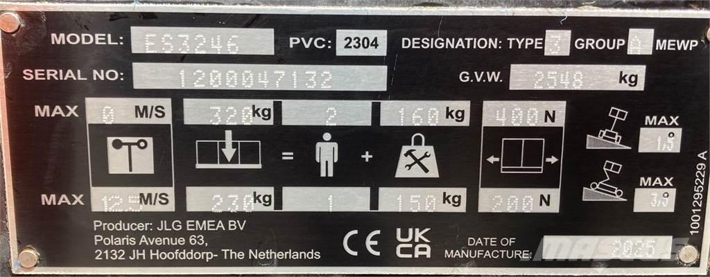 JLG ES3246 Podnośniki nożycowe