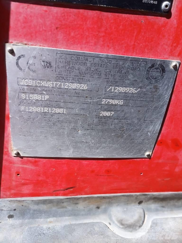 JCB 1 CX Koparko-ładowarki
