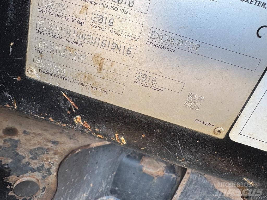 JCB JS 131 Koparki gąsienicowe