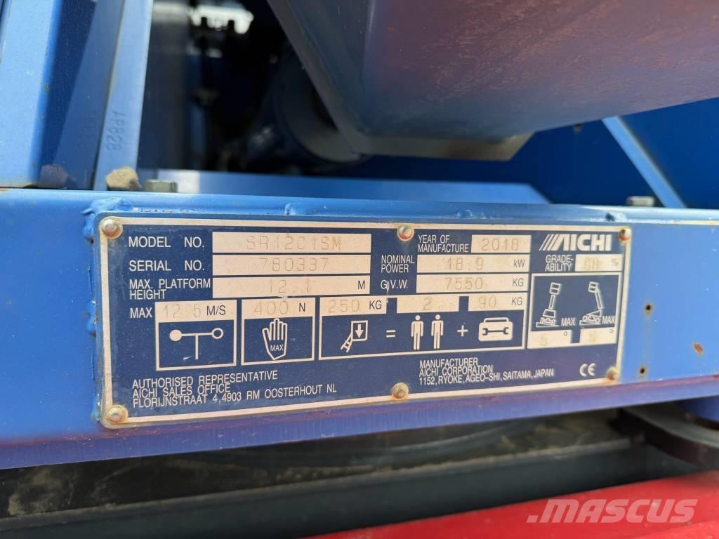 Aichi SR 12 CSM Podnośniki teleskopowe