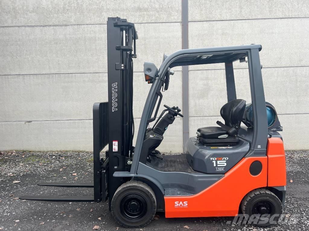 Toyota 02-8FGF15 Wózki LPG