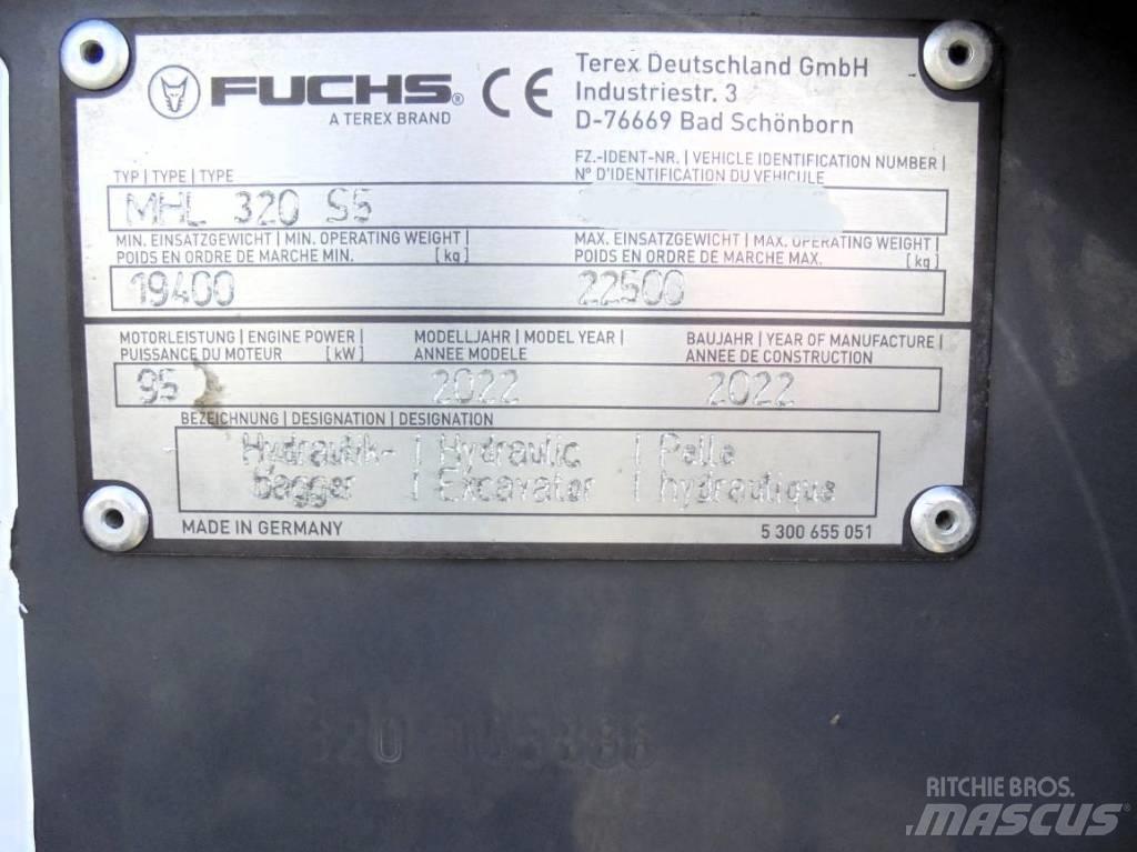 Fuchs MHL 320 Koparki przeładunkowe