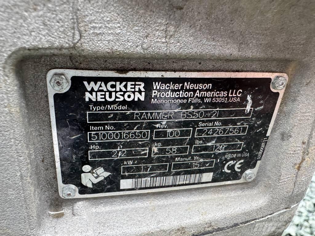 Wacker Neuson BS50-2 Ubijaki