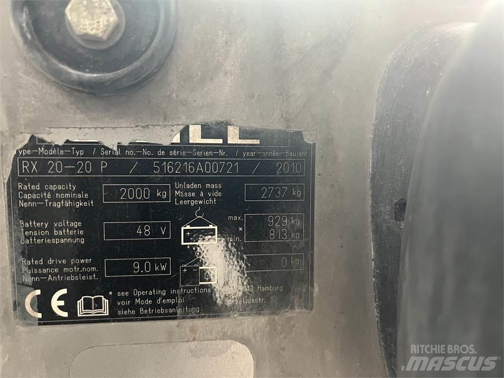 Still RX 20-20 P Wózki elektryczne